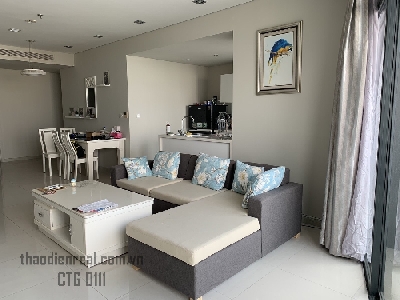  Aparment at 59 Ngo Tat To street, 21 ward, Binh Thanh district.

2 bedrooms for rent with nice decor, full furnished, high floor, cool view. Air conditioning system is fully equipment.

=> Large area for 2 beds: 117 sqms.

=> Good