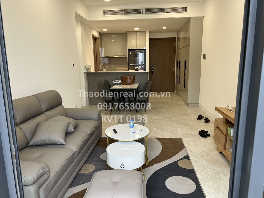
THE RIVER THU THIEM - RVTT 0198

Aparment at Nguyen Co Thach street, Thu Thiem, district 2, HCM City.
2 bedroomS for rent with full furnished, air conditioning system and curtains are fully equipment.
=> Large area for 2 bed: 81