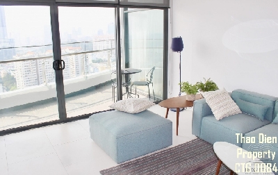 Aparment at 59 Ngo Tat To street, 21 ward, Binh Thanh district.
3 bedrooms for rent with nice decor, full furnished, high floor, cool air, lots of light, large balcony, amazing night view of the city.
=> Large area for 3 beds: 160 sqms.
=>