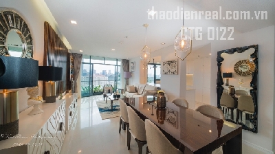 Apartment at 59 Ngo Tat To street, 21 ward, Binh Thanh district.
3 bedrooms for rent with nice decor, full furnished, high floor, Air conditioning system is fully equipment.

=> Large area for 3 beds: 145 sqms.

=> Good price: 2300$